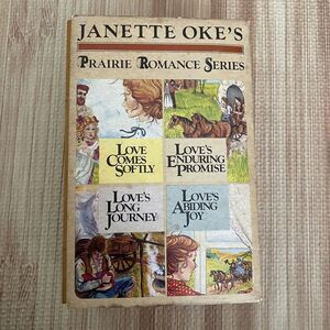 Prairie Romance Series Books Box Set 4 Vol Janette Oke's 1979 Vintage Paper Back